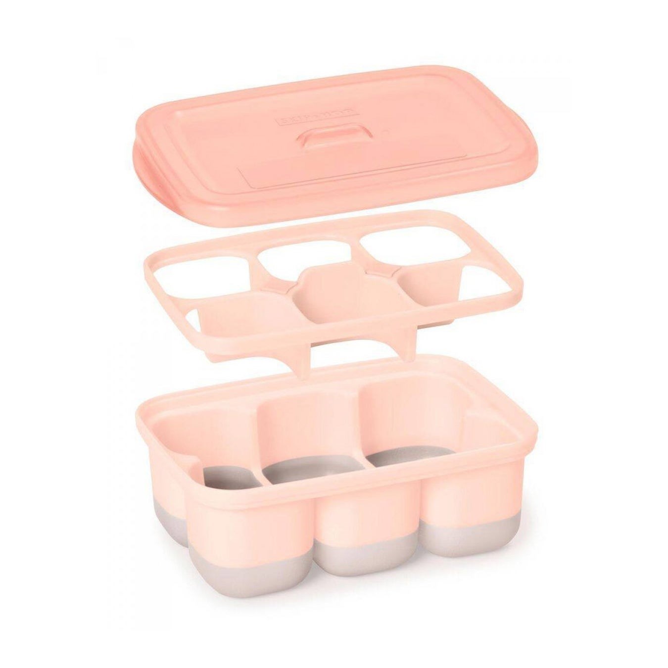 Skip Hop Easy Fill Saklama Kabı-Gri/Pembe 