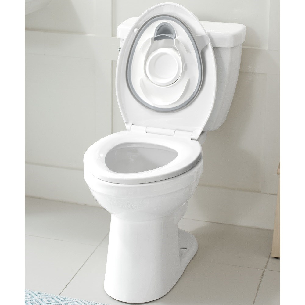 Skip Hop Easy Store Toilet Trainer - Klozet Adaptörü Beyaz