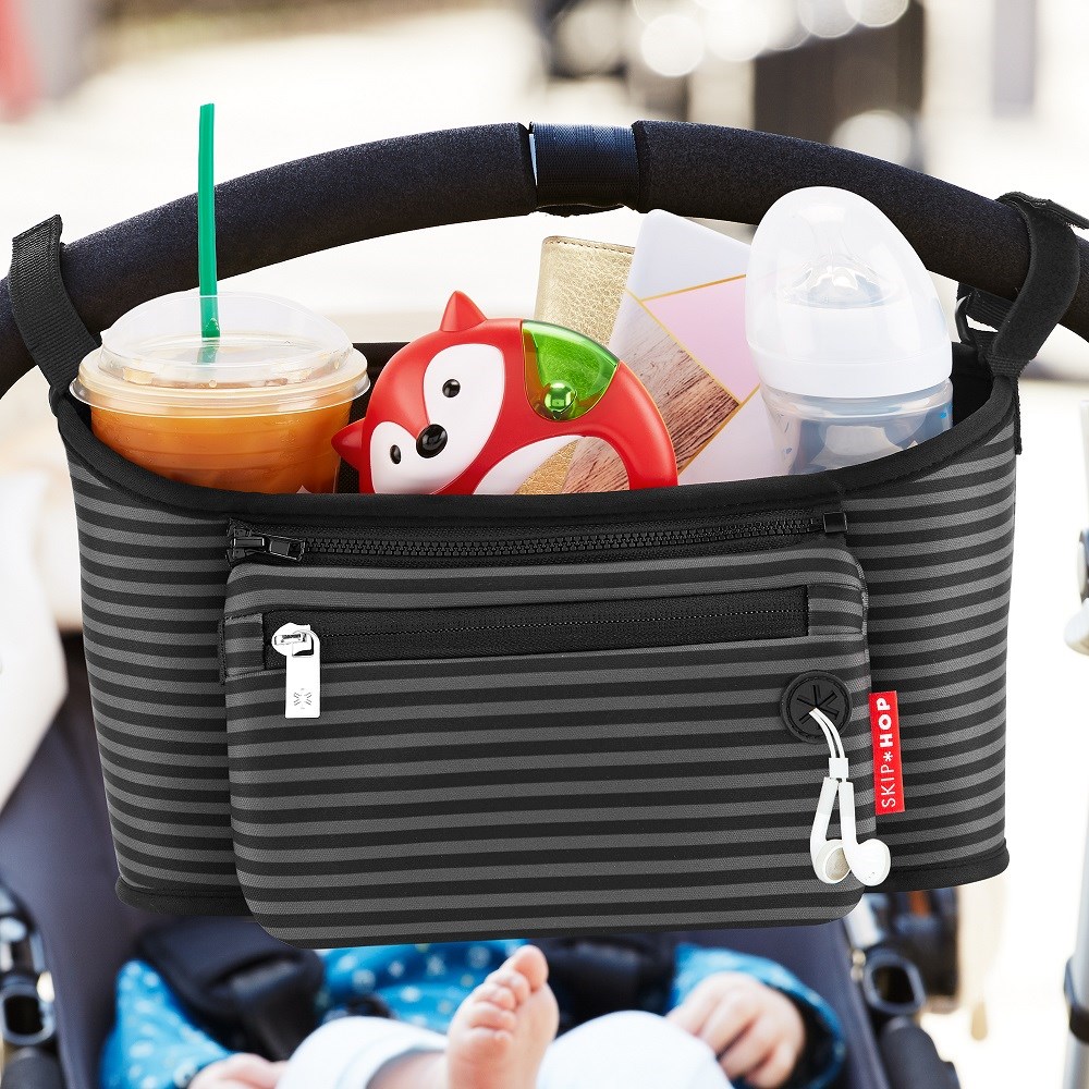 Skip Hop Grab&Go Bebek Arabası Düzenleyici Siyah Gri Orjinal