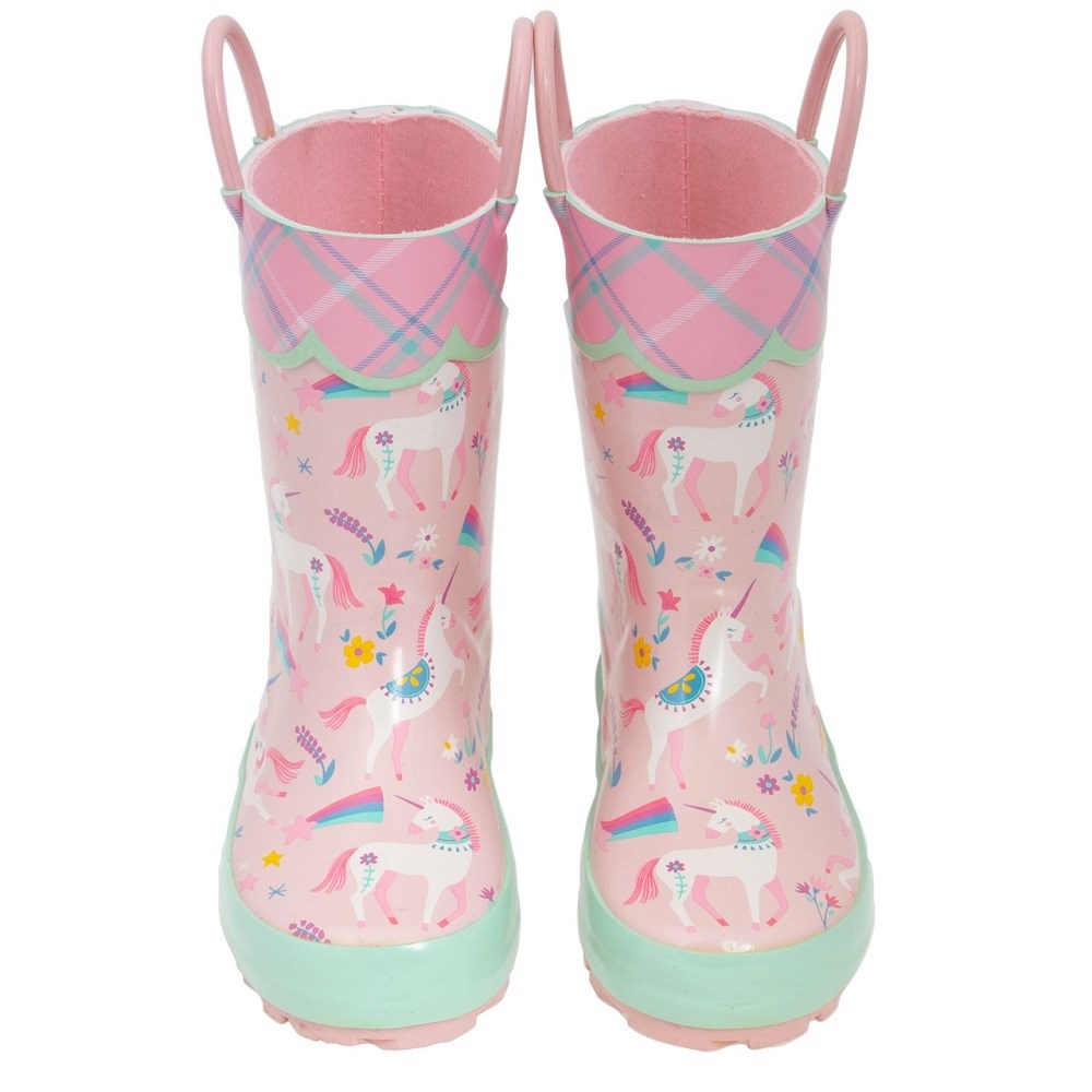 Stephen Joseph Çocuk Yağmur Botu Unicorn Pembe