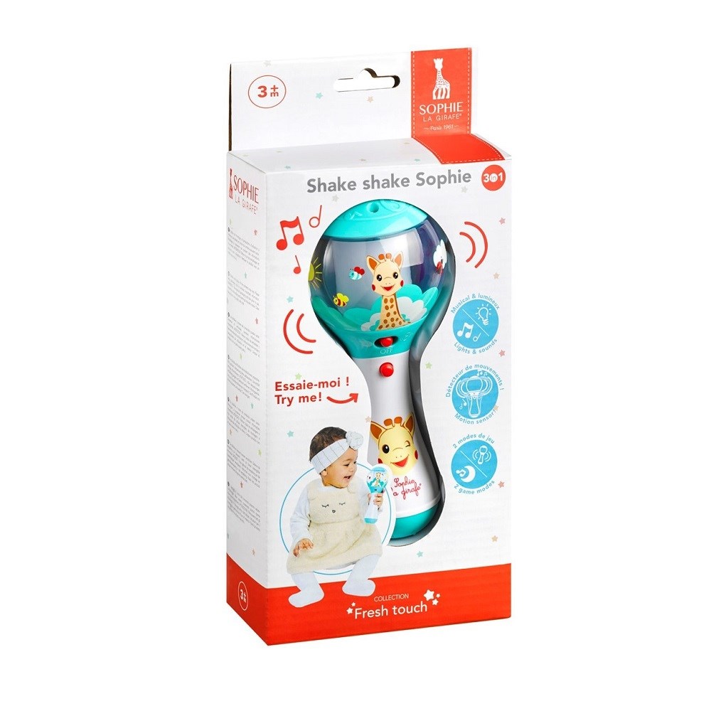 Vulli Sophie Marakas 3 in 1 Shake Shake Müzikli Çıngırak 