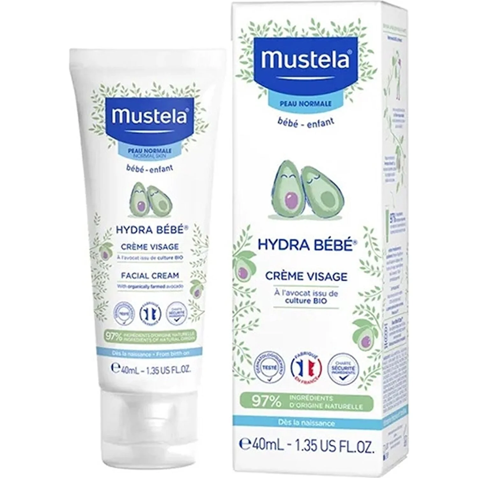 Mustela Hydra Bebe Nemlendirici Yüz Kremi 40 ml 