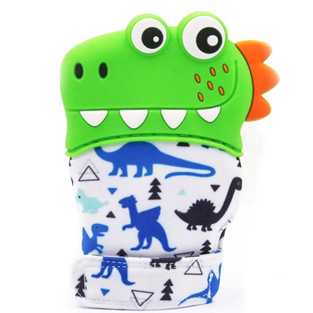 Sozzy Toys Eldiven Dişlik Yeşil Dinozorum 