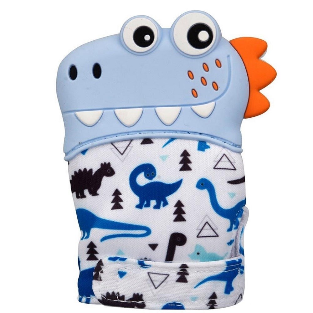 Sozzy Toys Eldiven Dişlik Mavi Dinozorum 
