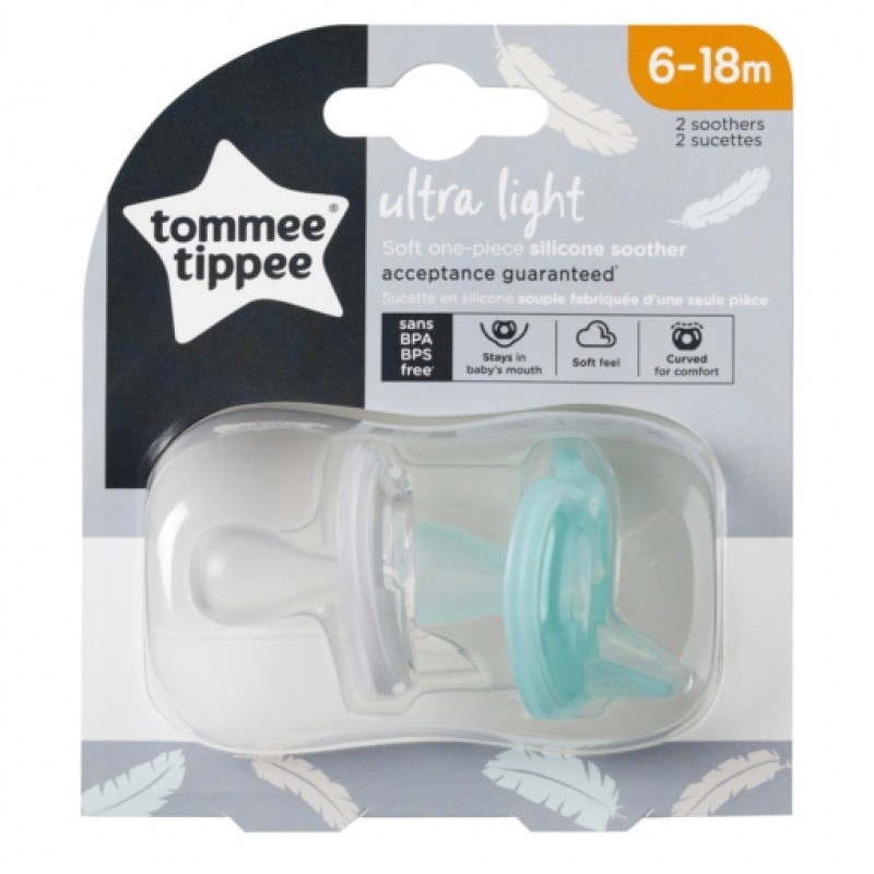 Tommee Tippee Ultra Light 2'li Silikon Emzik 6-18 Ay  