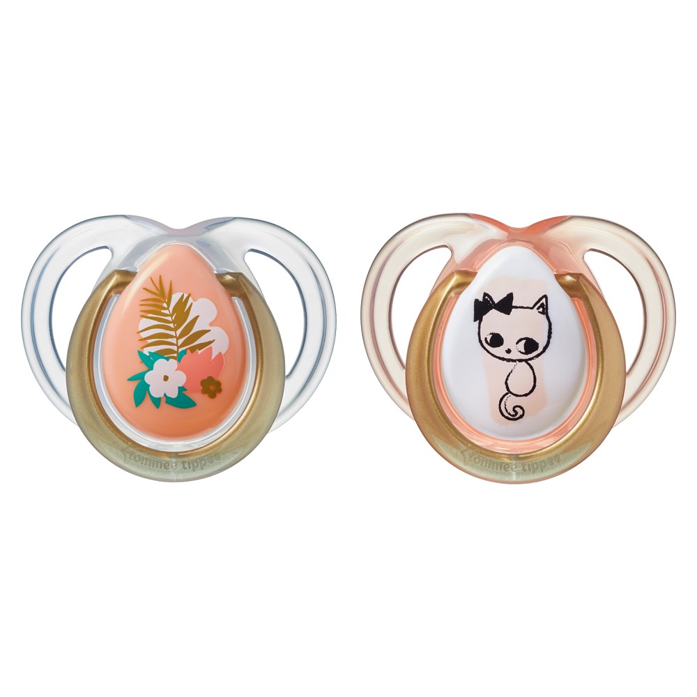 Tommee Tippee Moda Orthodontic 2'li Silikon Emzik 0-6 Ay 