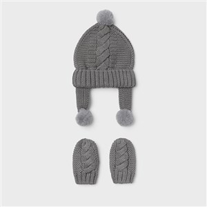 Mayoral Kışlık Erkek Bebek Örme Bere Eldiven Set