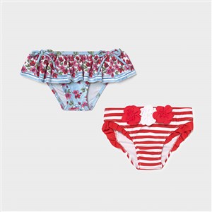 Mayoral Yazlık Kız Bebek Mayo Alt 2'li Set