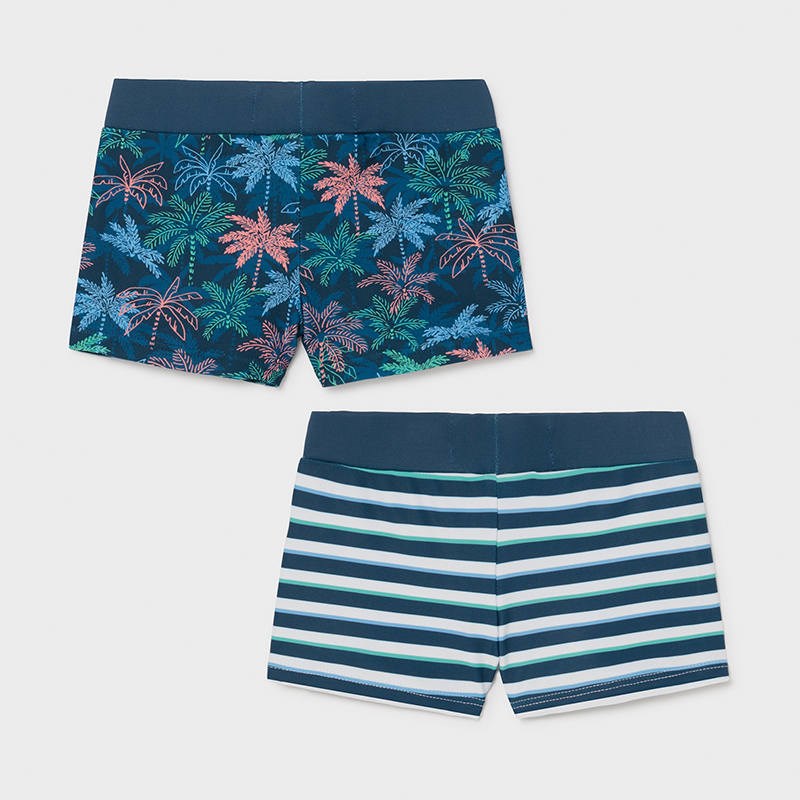 Mayoral Yazlık Erkek Bebek Boxer Mayo 2'li Set Mavi