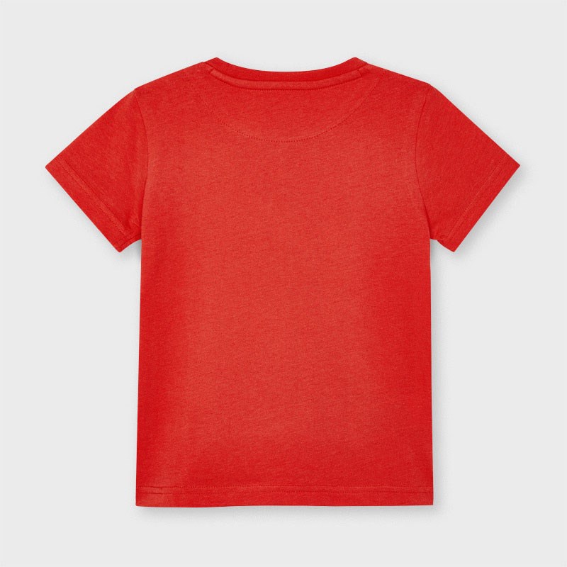 Mayoral Yazlık Erkek Kısa Kol T-shirt Kırmızı