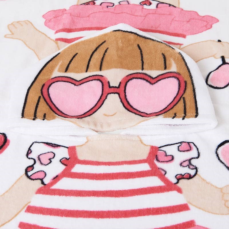 Mayoral Yazlık Kız Bebek Panço Havlu Pembe