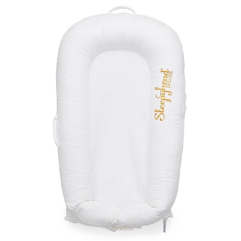 DockaTot SleepyHead Deluxe + BabyPod 0-8 Ay Pristine White 