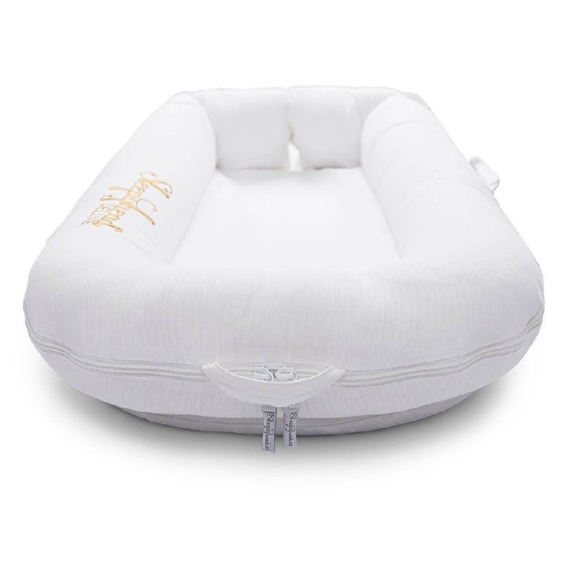 DockaTot SleepyHead Deluxe + BabyPod 0-8 Ay Pristine White 