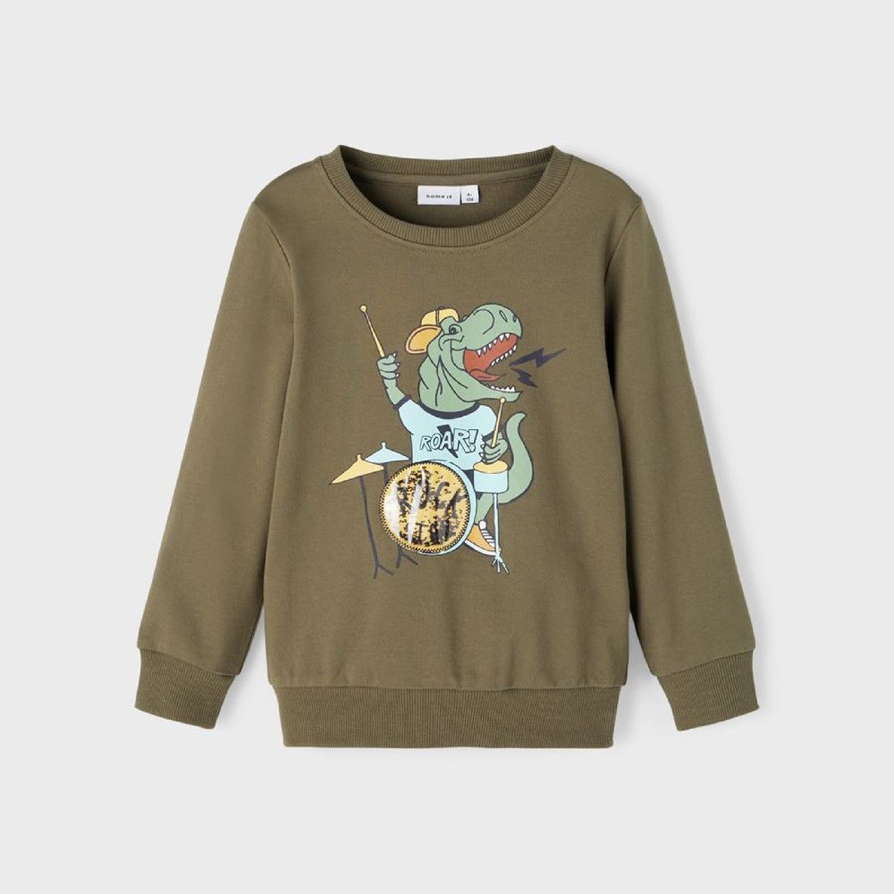 Name It Erkek Mevsimlik Organik Pamuk Uzun Kollu Tshirt