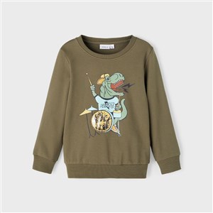 Name It Erkek Mevsimlik Organik Pamuk Uzun Kollu Tshirt