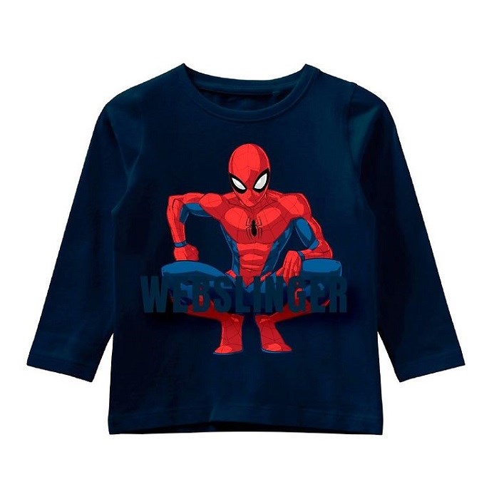 Name It Erkek Mevsimlik Marvel Lisanslı Spiderman Uzun Kollu Tshirt