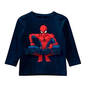 Name It Erkek Mevsimlik Marvel Lisanslı Spiderman Uzun Kollu Tshirt