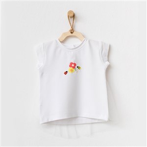 Andywawa Kız Bebek Yazlık Tshirt