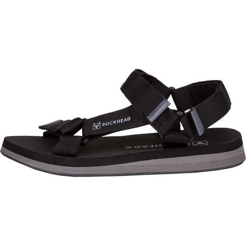 Buckhead Speedy Ayarlanabilir Kemerli Siyah Çocuk Sandalet Siyah