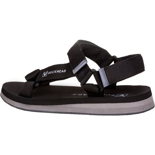 Buckhead Speedy Ayarlanabilir Kemerli Siyah Çocuk Sandalet Siyah
