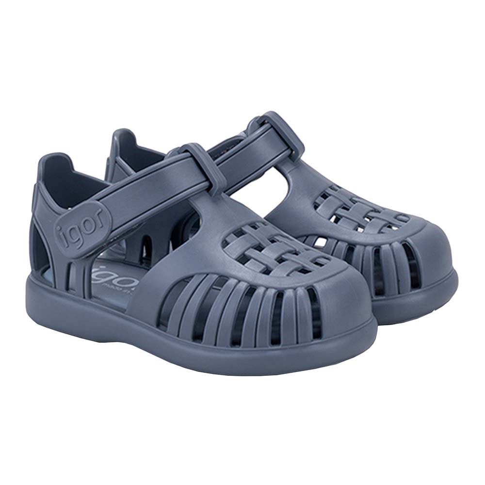igor Yazlık Çocuk Sandaleti Tobby Solid Grey Gri