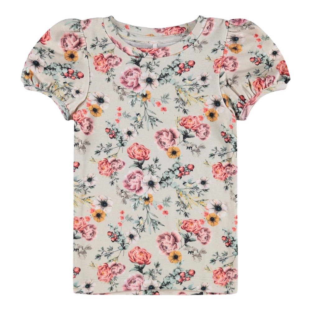 Name It Kız Yazlık Organik Pamuk Kısa Kollu Tshirt