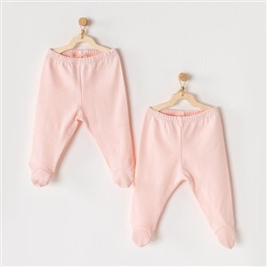 Andywawa Kız Bebek Patikli Pantolon 2'li Set