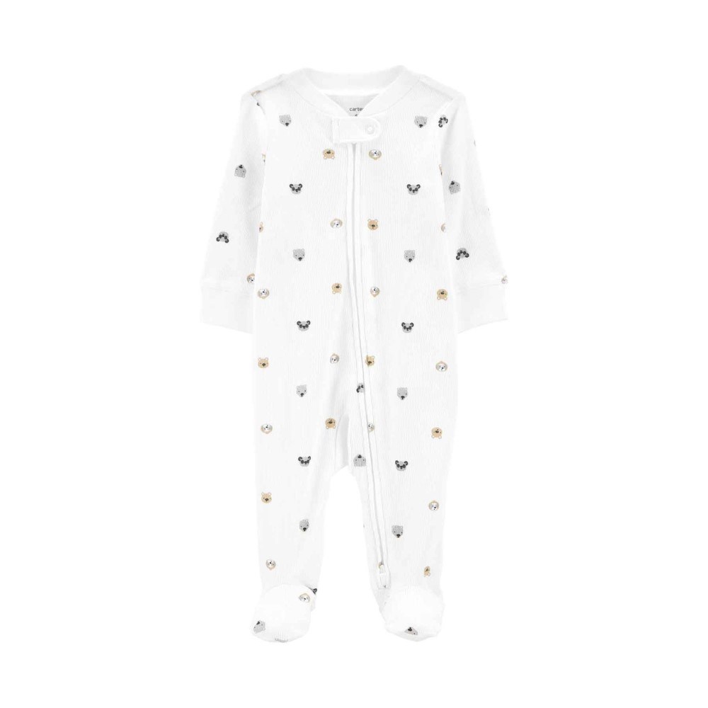 Carter's Kışlık Bebek Uzun Kol Patikli Tulum
