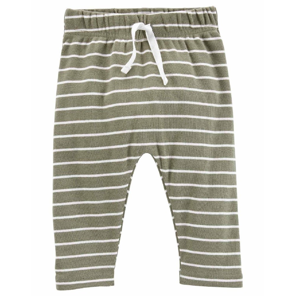 Carters Kışlık Erkek Bebek Uzun Kol Body Eşofman Hırka 3'lü Set Yeşil