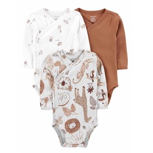 Carter's Kışlık Bebek Uzun Kol Body 3'lü Set