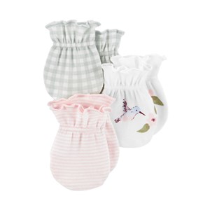 Carters Kız Bebek 3'lü Eldiven