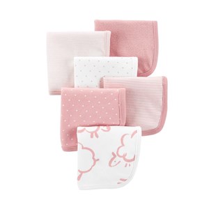 Carter's Kışlık Kız Bebek 6'lı Banyo Lifi