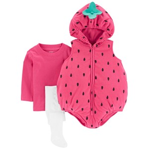 Carters Kışlık Kız Bebek Çilek Kostümü Halloween