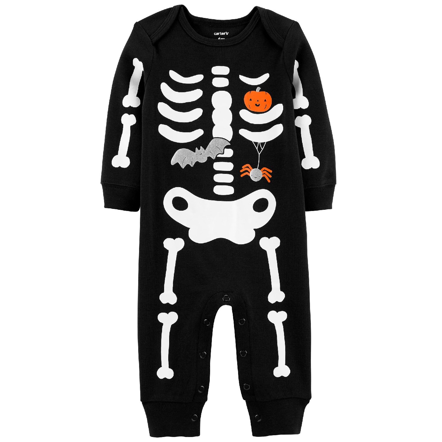 Carters Kışlık Bebek Tulum Halloween Siyah