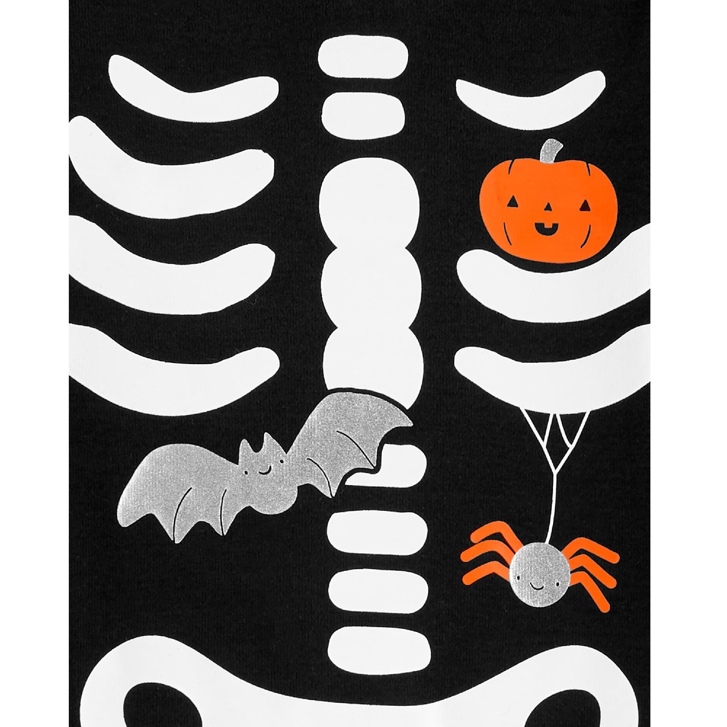 Carters Kışlık Bebek Tulum Halloween Siyah