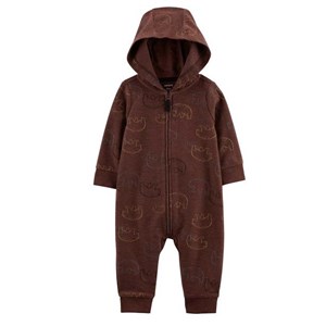 Carters Kışlık Bebek Uzun Kol Kapşonlu Tulum