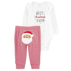 Carters Kışlık Bebek Uzun Kol Body Eşofman 2'li Set