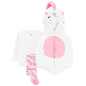 Carters Kışlık Kız Bebek Unicorn Kostümü Halloween