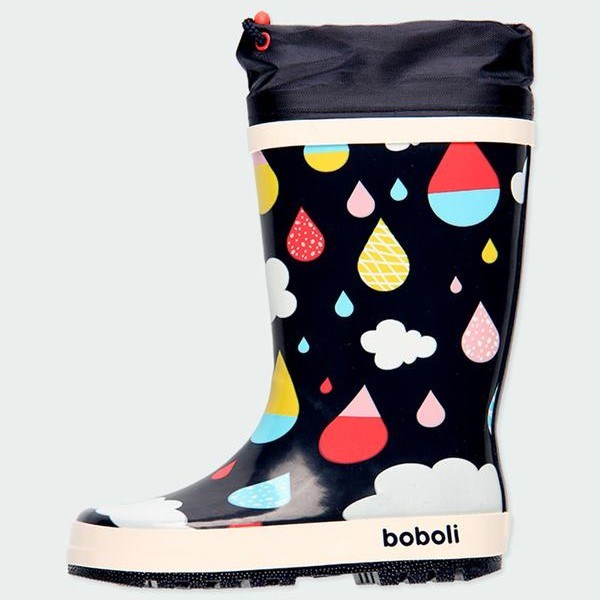 Boboli Kışlık Kız Çocuk Çizme Koyu Mavi