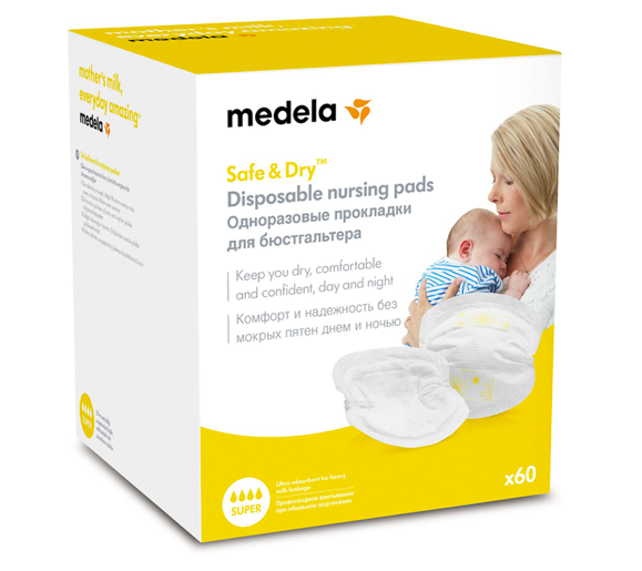 Medela Tek Kullanımlık Göğüs Pedi 60'lı