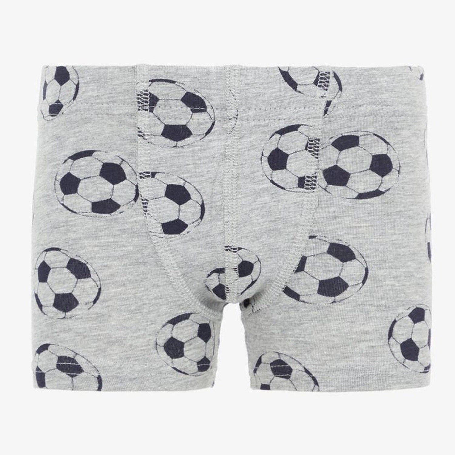Name It Erkek Çocuk Organik Pamuk Boxer Külot 3'lü Set Gri