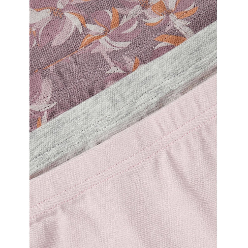 Name It Kız Çocuk Organik Pamuk Külot 3'lü Set Pembe