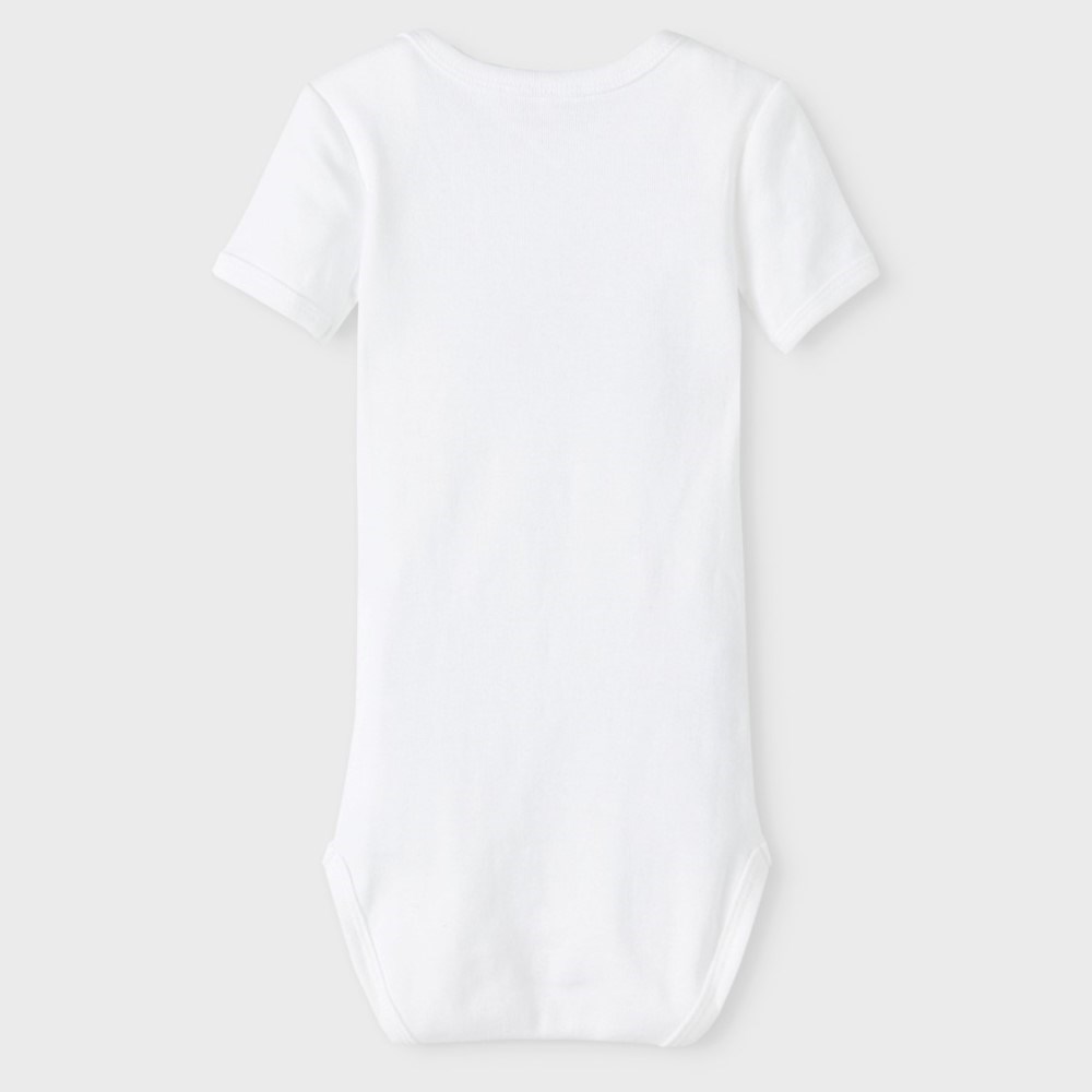 Name It Erkek Bebek Organik Kısa Kol Body 3'lü Set Dıno Yeşil