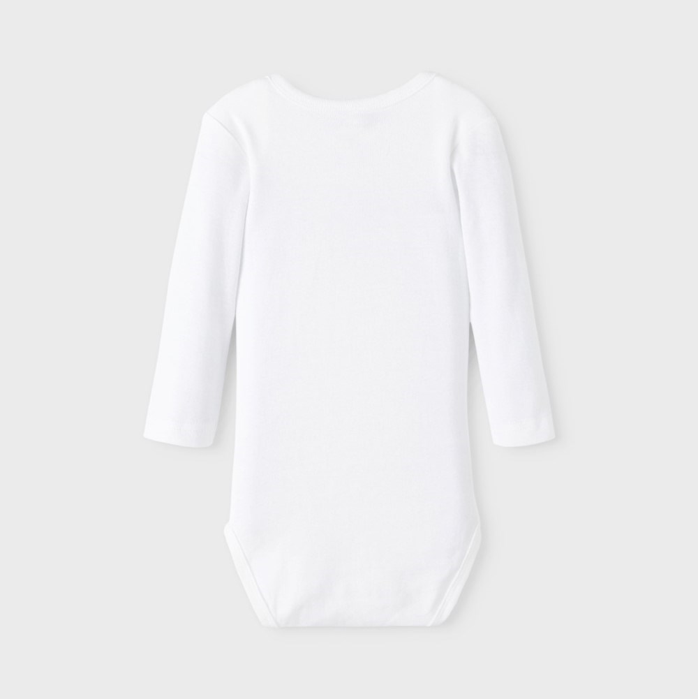 Name It Kız Bebek Organik Uzun Kol Body 3'lü Set Pembe