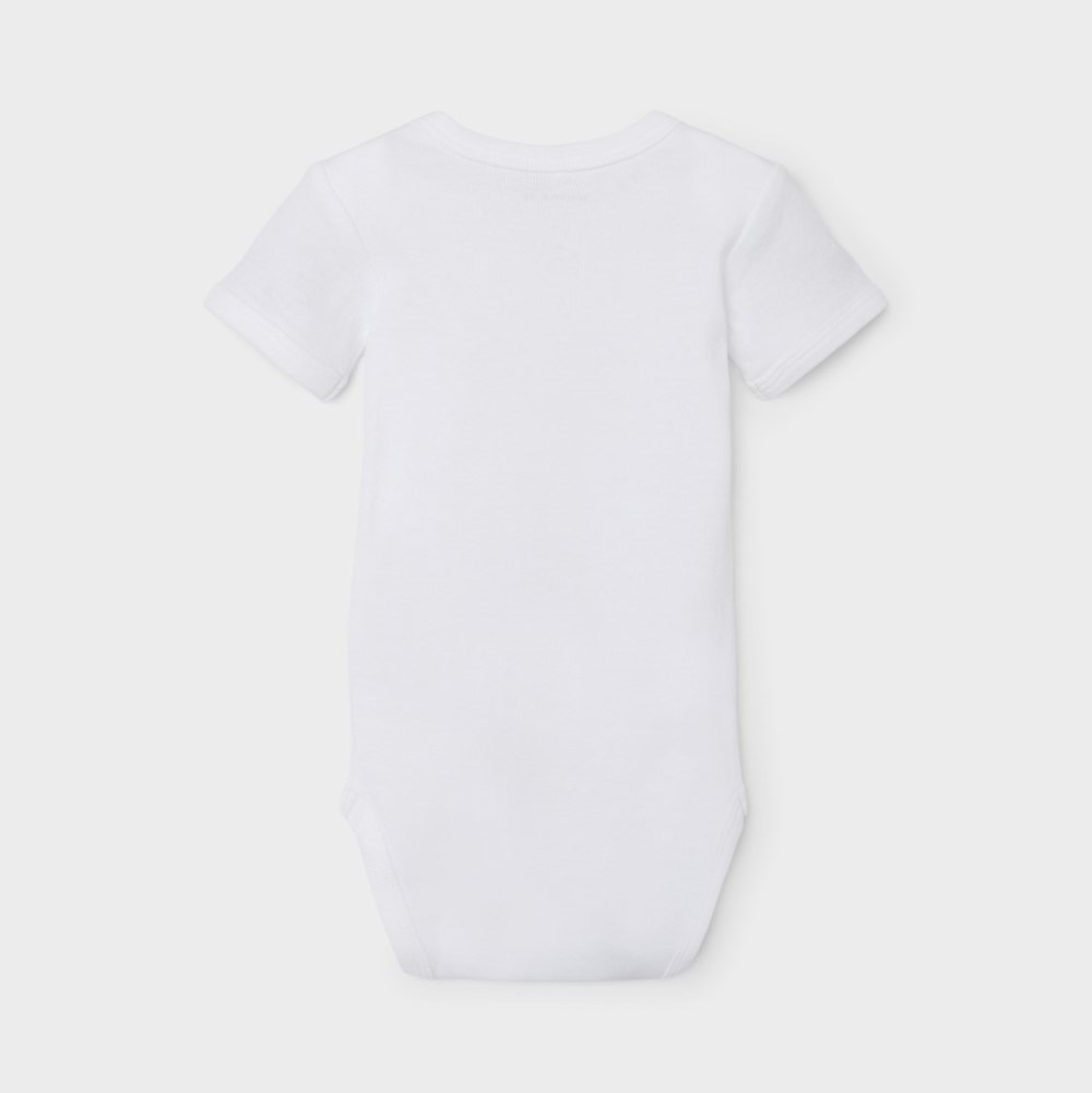 Name It Kız Bebek Organik Kısa Kol Body 3'lü Set Pembe