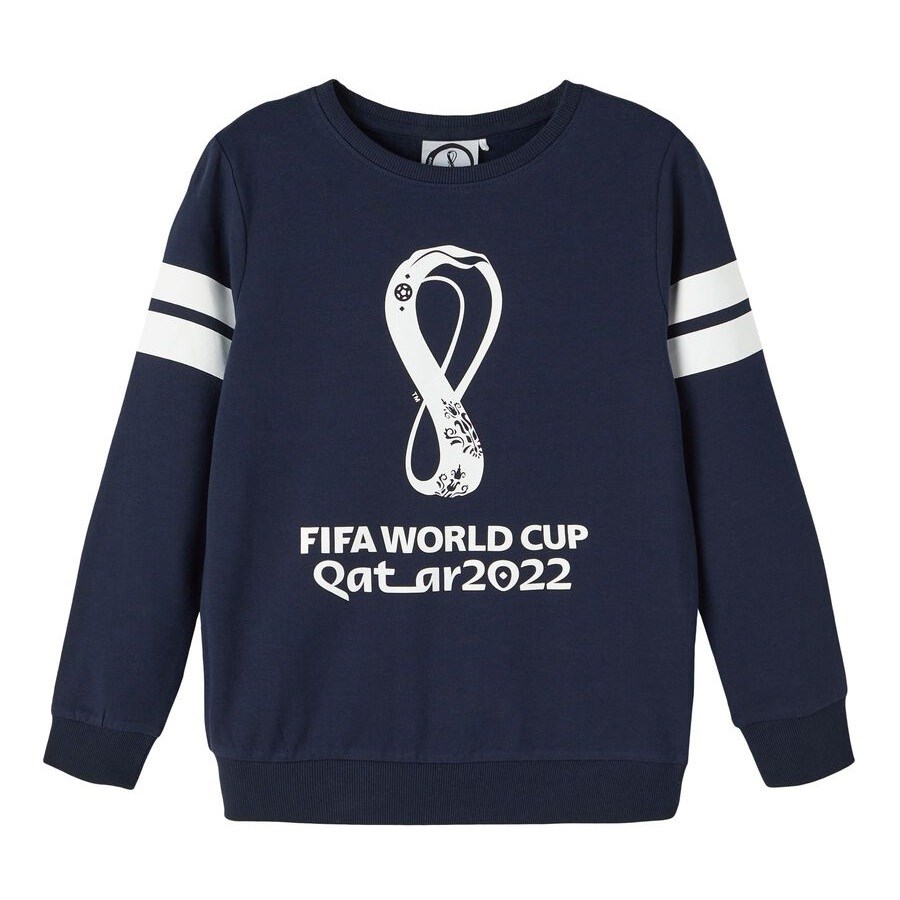Name It Erkek Fifa Word Cup Uzun Kollu SweatShirt Koyu Mavi