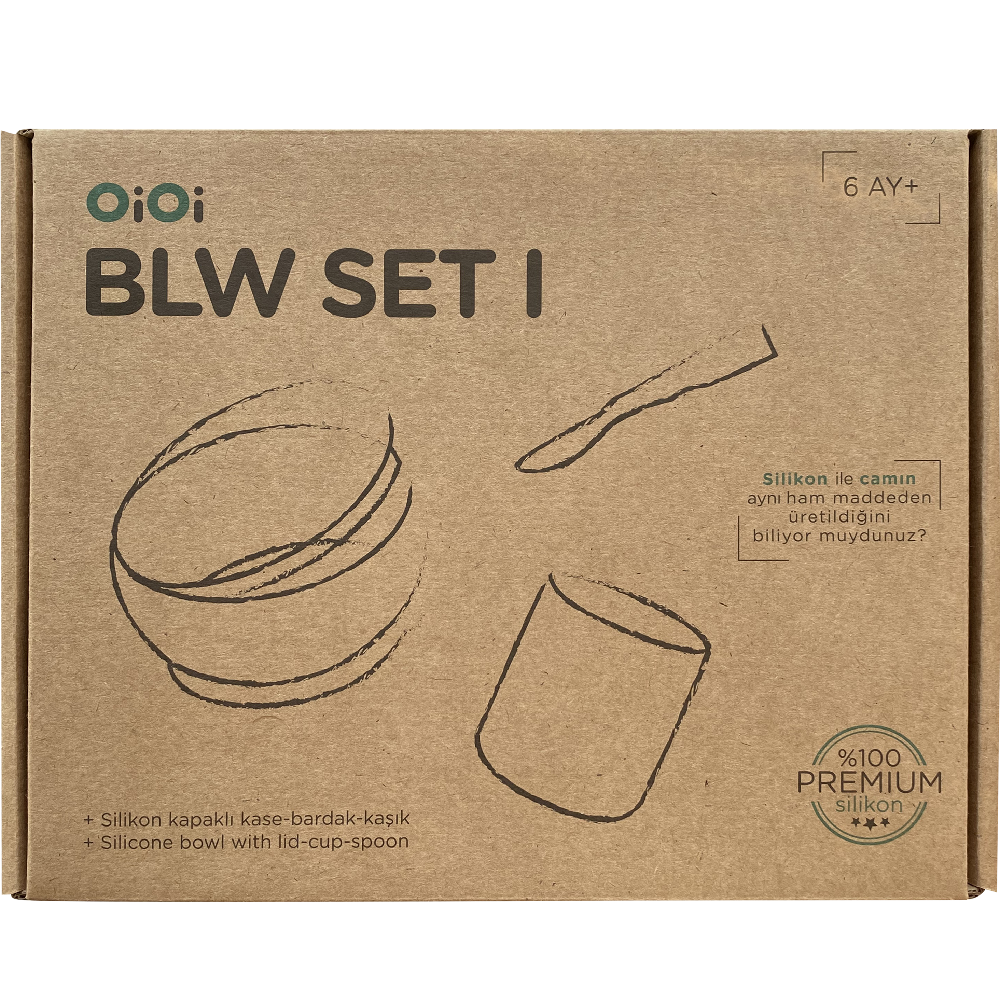 OiOi BLW Set I - Aqua Green 