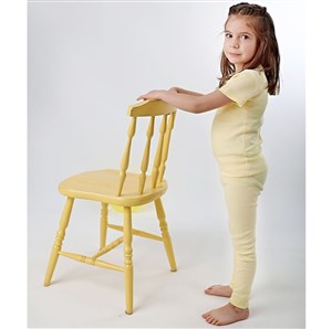 Adelie's Organik Pamuklu Fitilli T-Shirt ve Tayt Takım