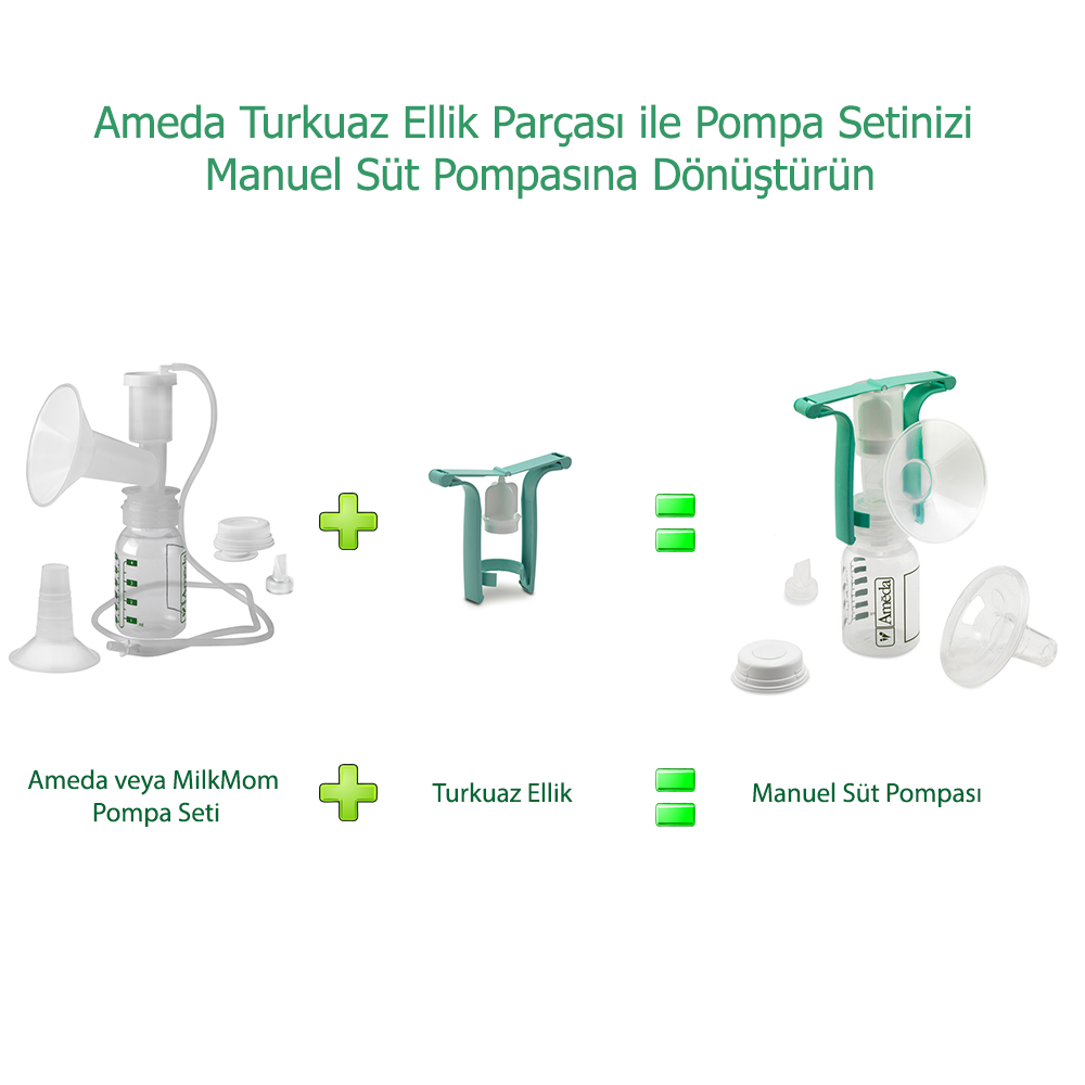 Ameda Purely Yours Una Model Tekli Elektrikli/Pilli Süt Pompası – Hediyeli 