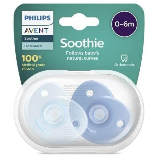 Avent Soothie Emzik 0-6 Ay Erkek Orjinal